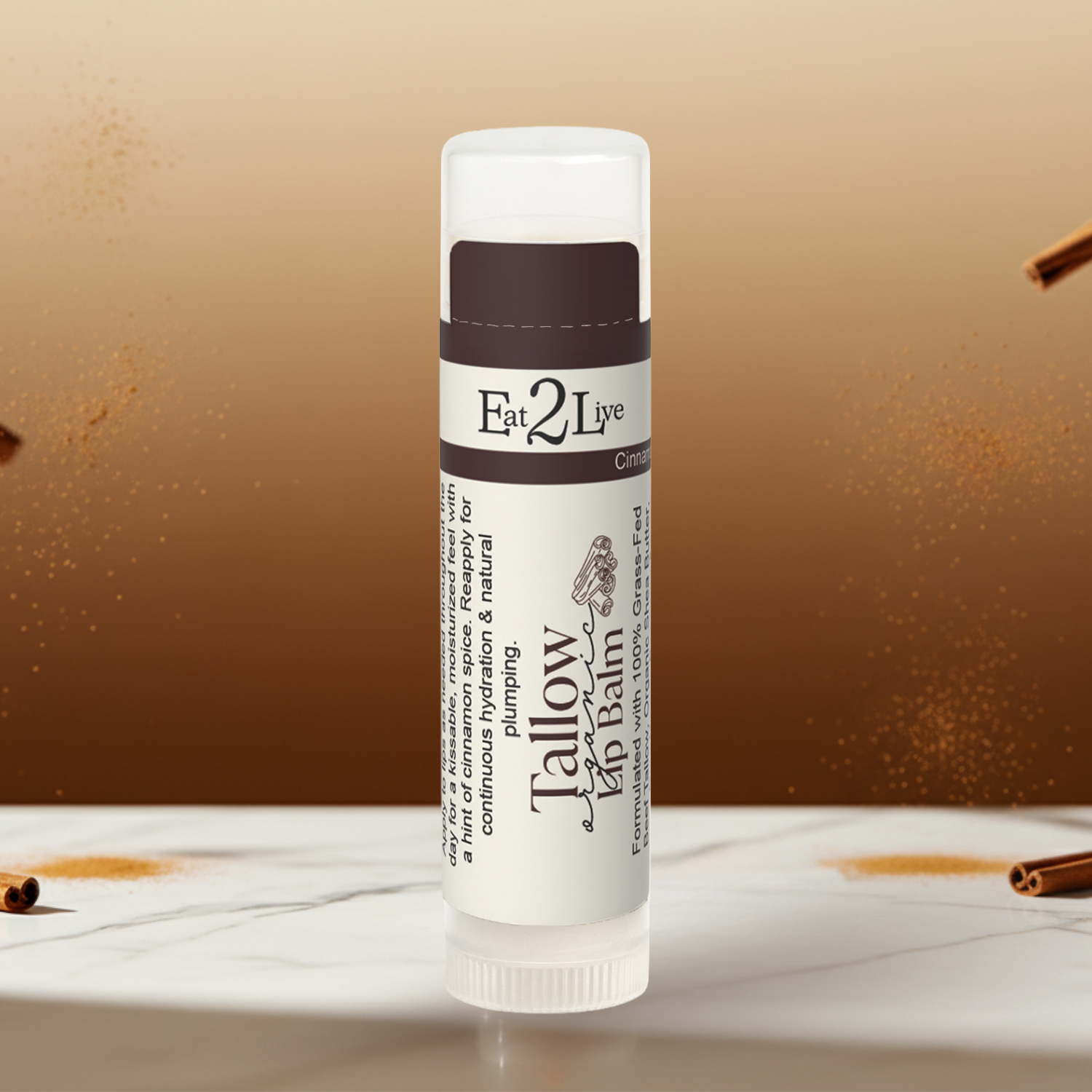 Cinnamon Kisses Lip Balm - Hydrating Spice for Your Lips