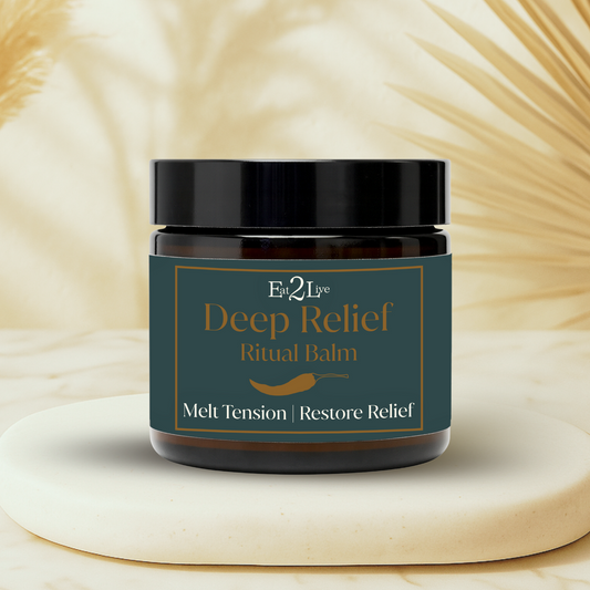 Deep Relief Muscle Balm - Eat 2 Live