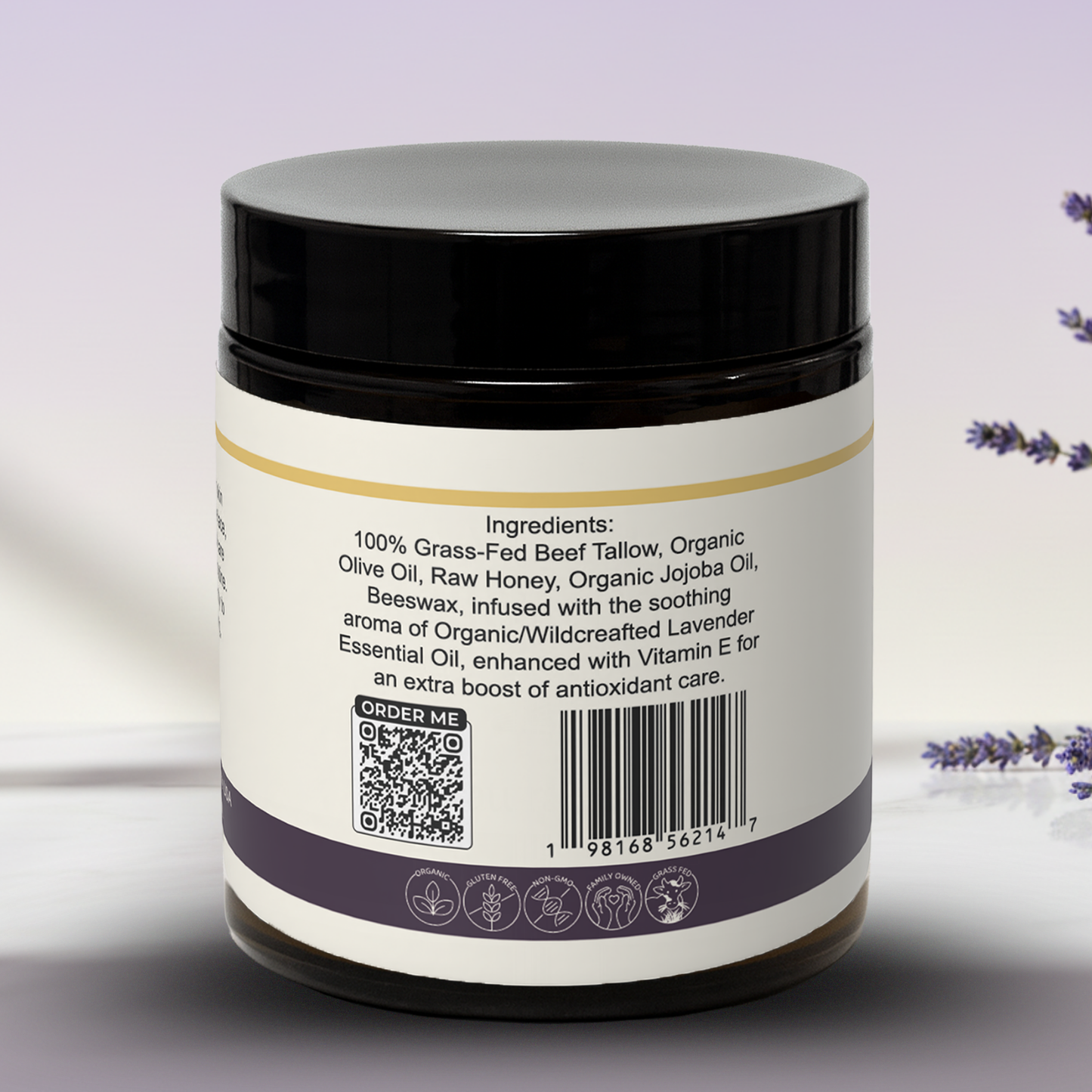 Lavender Dreams Whipped Tallow Balm
