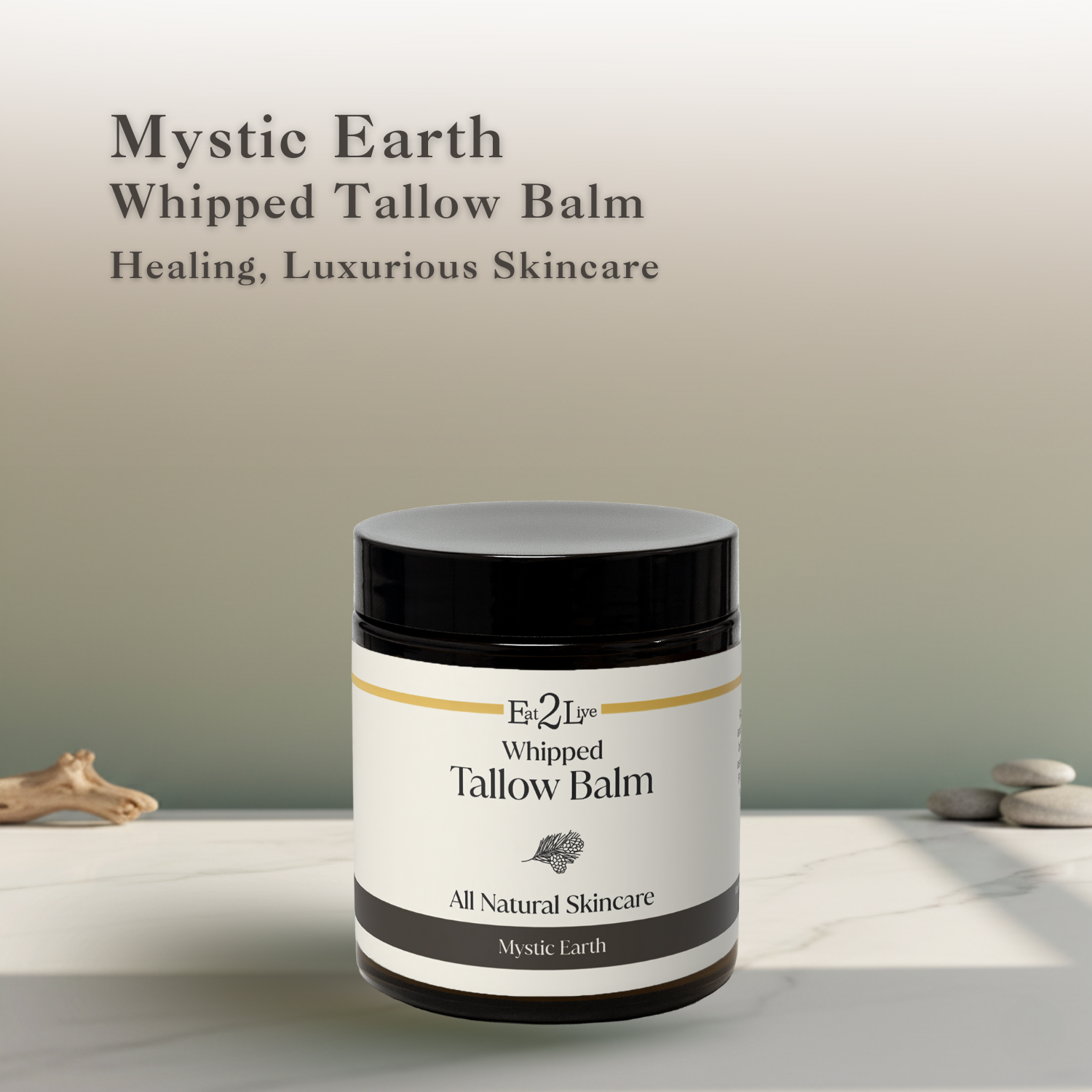 Mystic Earth Tallow Balm - Eat 2 Live
