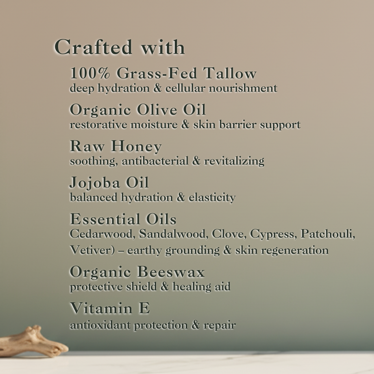 Mystic Earth Tallow Balm - Eat 2 Live