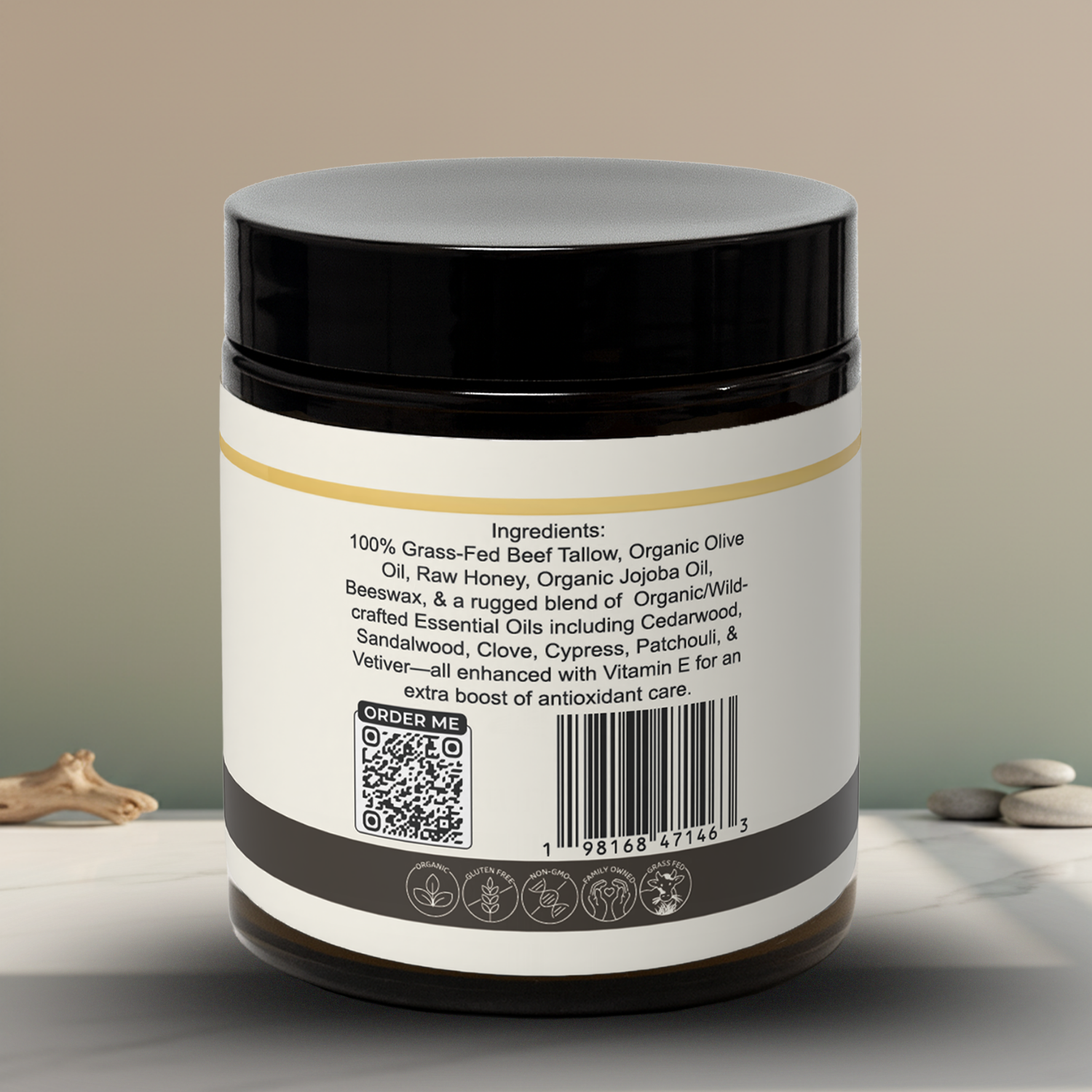 Mystic Earth Tallow Balm - Eat 2 Live