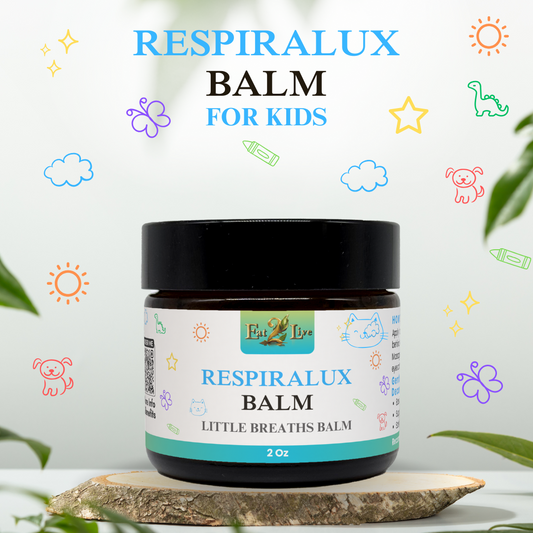 RespiraLux Balm For Kids - Eat 2 Live