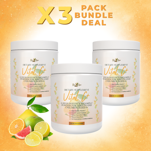 Vital C+ Immune Boost Trio – Bundle - Eat 2 Live
