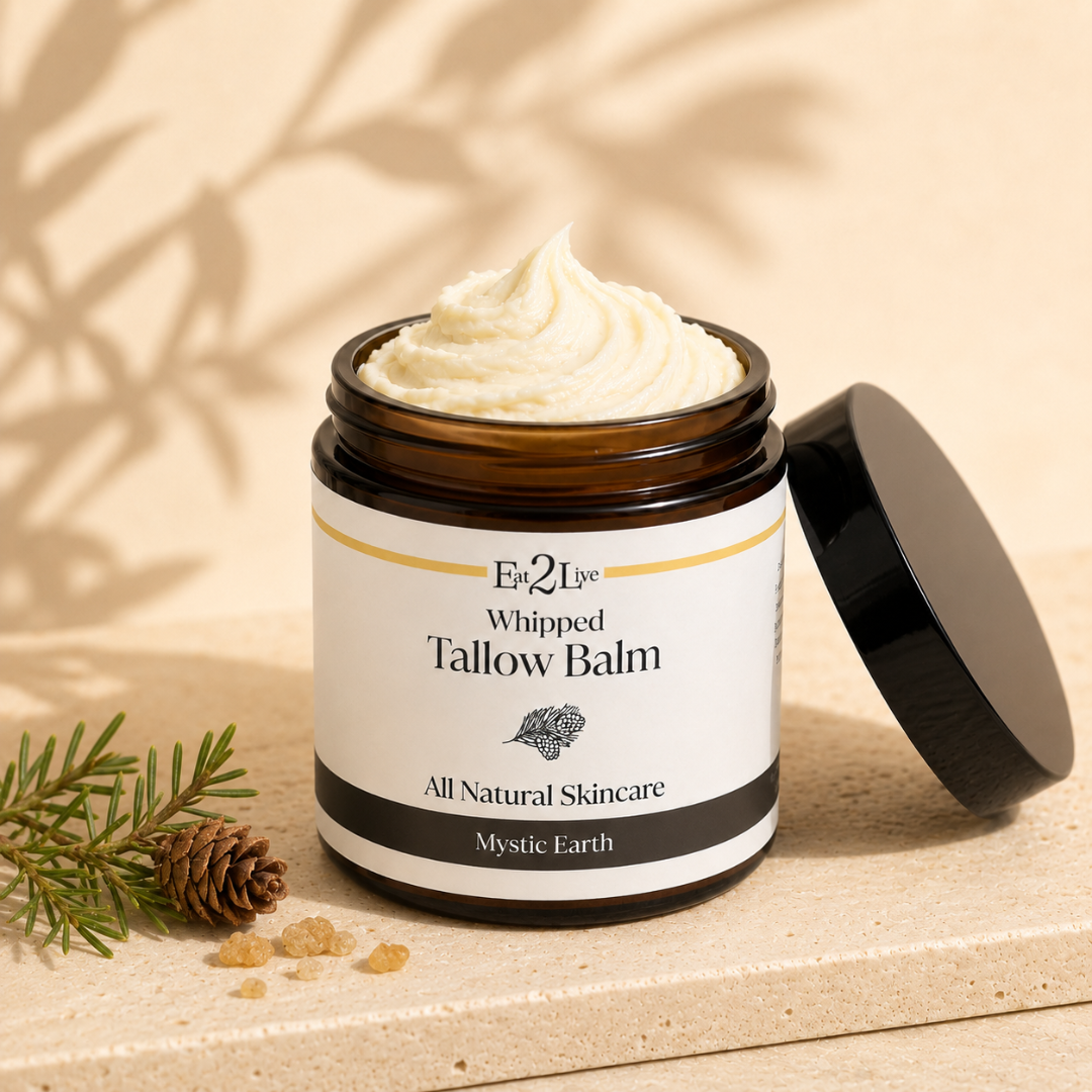 Mystic Earth Whipped Tallow Balm - Eat 2 Live