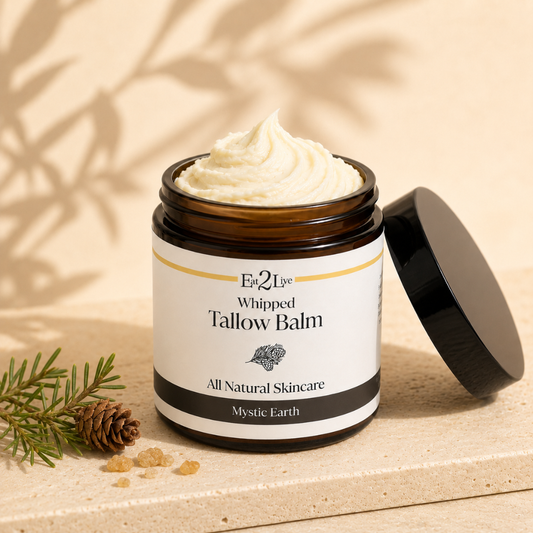 Mystic Earth Whipped Tallow Balm - Eat 2 Live