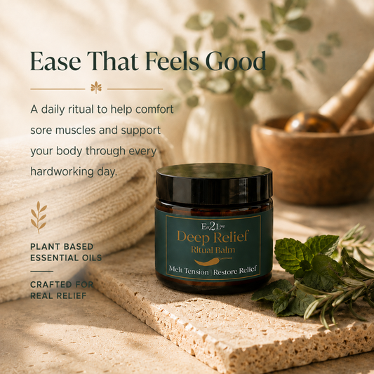 Deep Relief Muscle Balm - Eat 2 Live