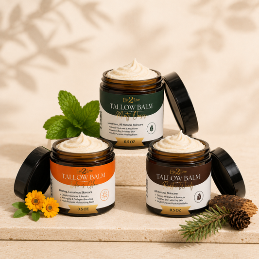 3-Piece Tallow Balm Sample Set - Founder's Choice