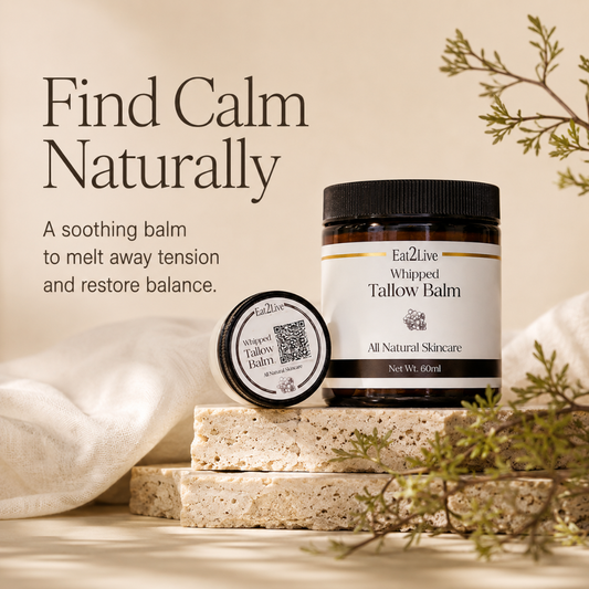 Rustic Woods Whipped Tallow Balm - Eat 2 Live