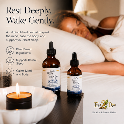 Rest and Release - Eat 2 Live