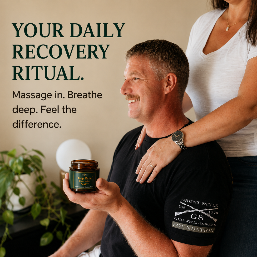 Deep Relief Muscle Balm - Eat 2 Live