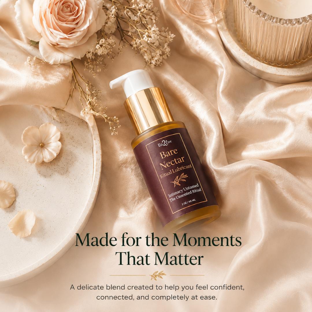 Bare Nectar Ritual Lubricant | Intimacy Untamed | The Unscented Ritual - Eat 2 Live