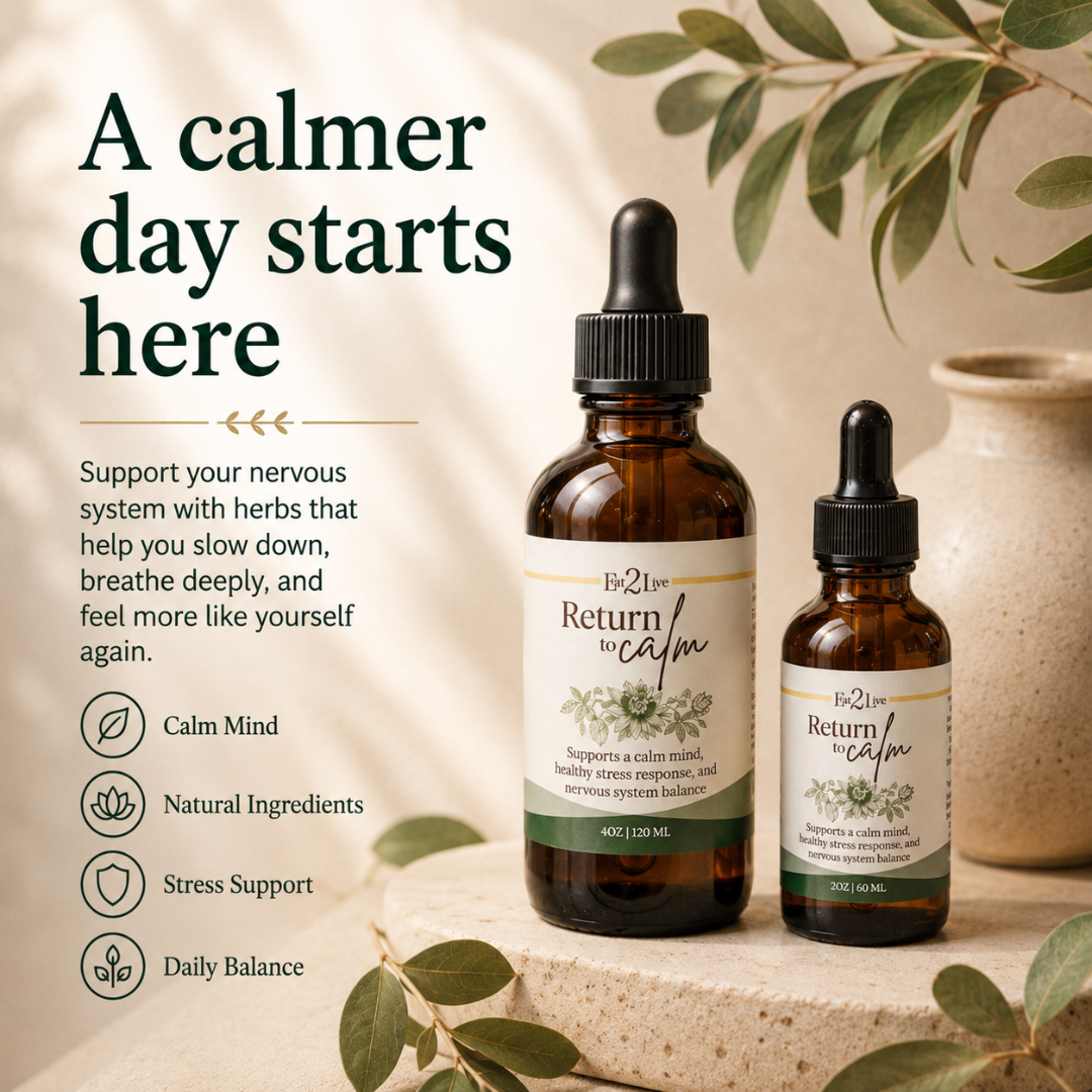 Return to Calm - Eat 2 Live