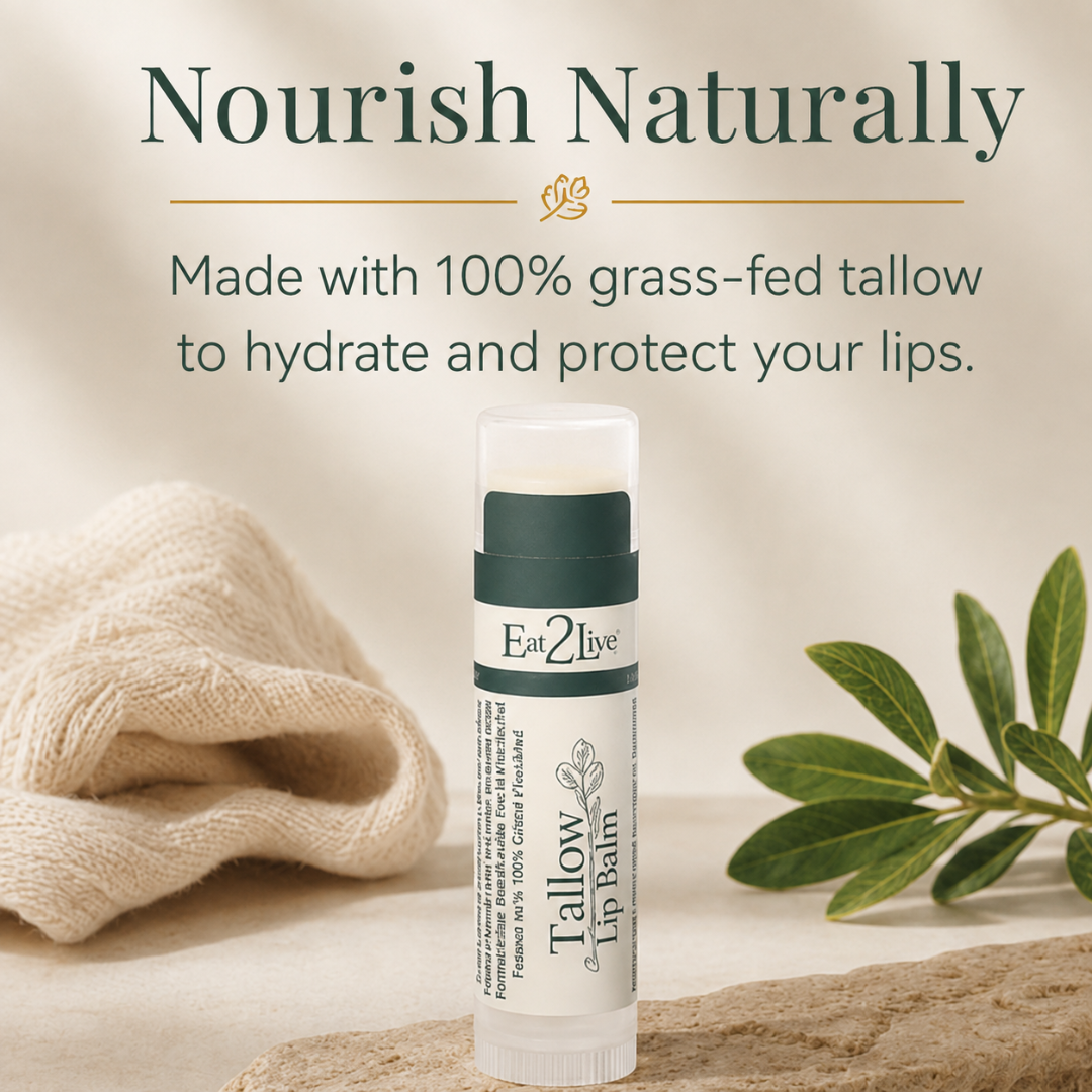 Decadent Mint Lip Balm - Eat 2 Live