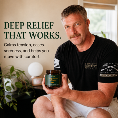 Deep Relief Muscle Balm - Eat 2 Live