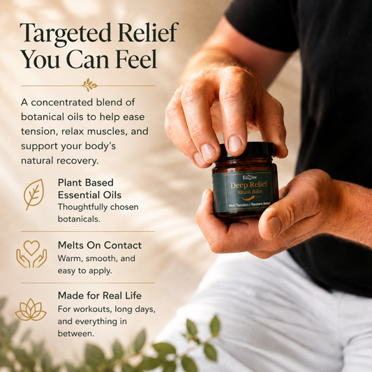 Deep Relief Muscle Balm - Eat 2 Live