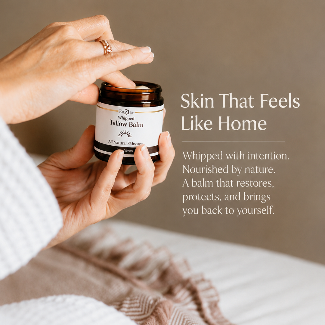 Mystic Earth Whipped Tallow Balm - Eat 2 Live