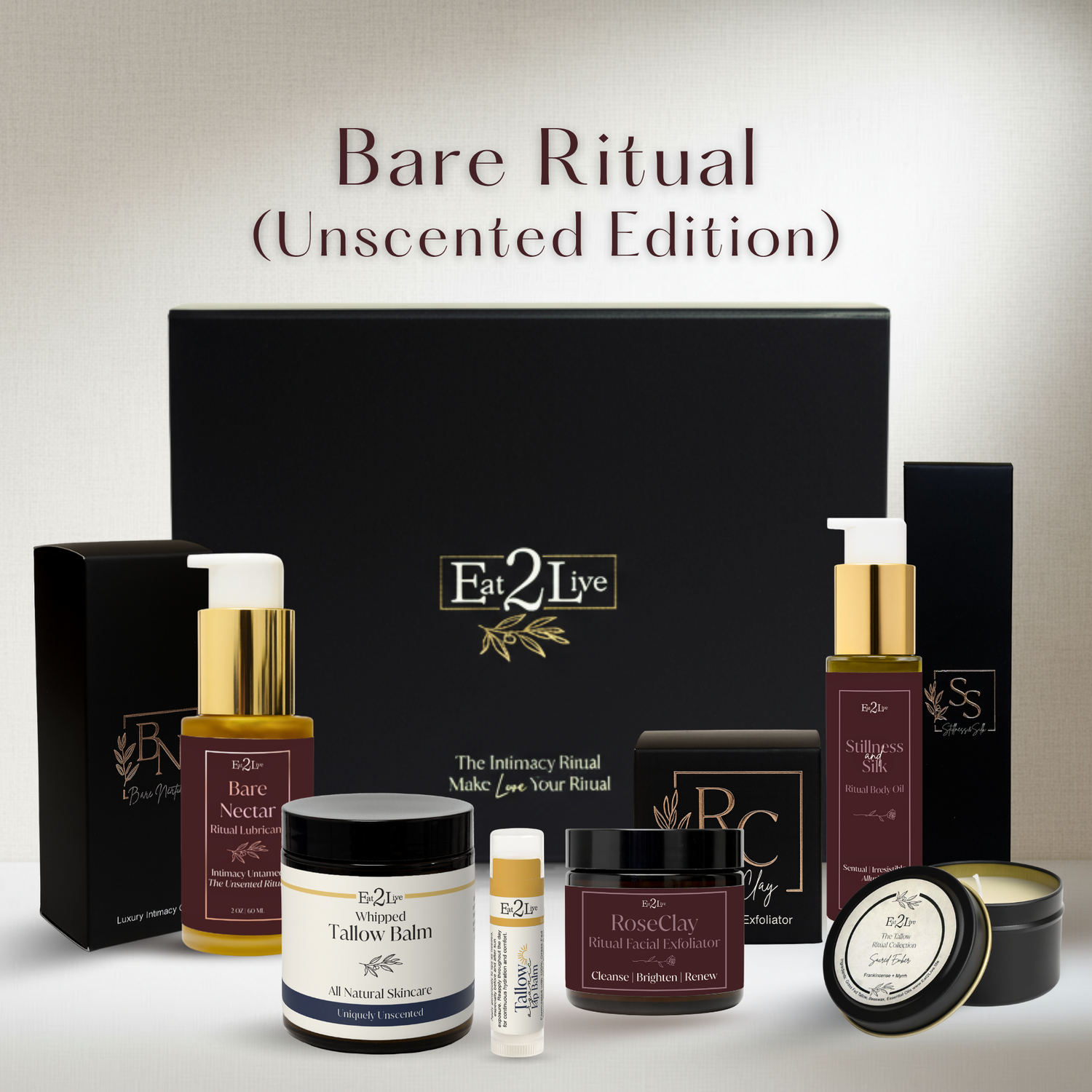The Bare Ritual Collection (Unscented Edition) - Eat 2 Live