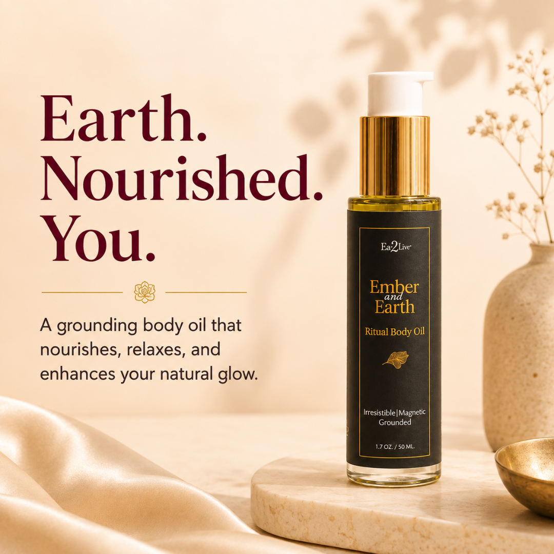 Ember & Earth Ritual Body Oil - Eat 2 Live