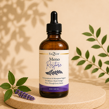 Meno Restore - Tincture for Women - Eat 2 Live
