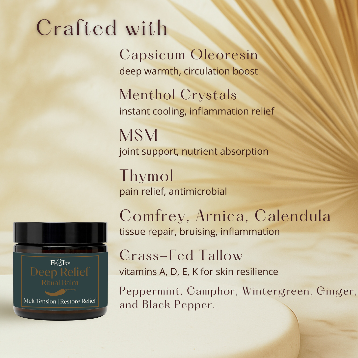 Deep Relief Muscle Balm