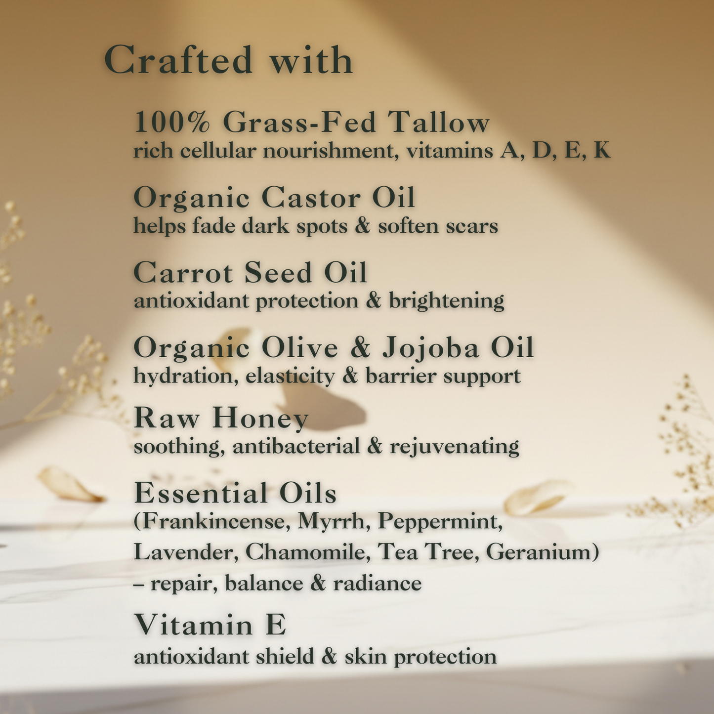 Eden’s Glow Whipped Tallow Balm