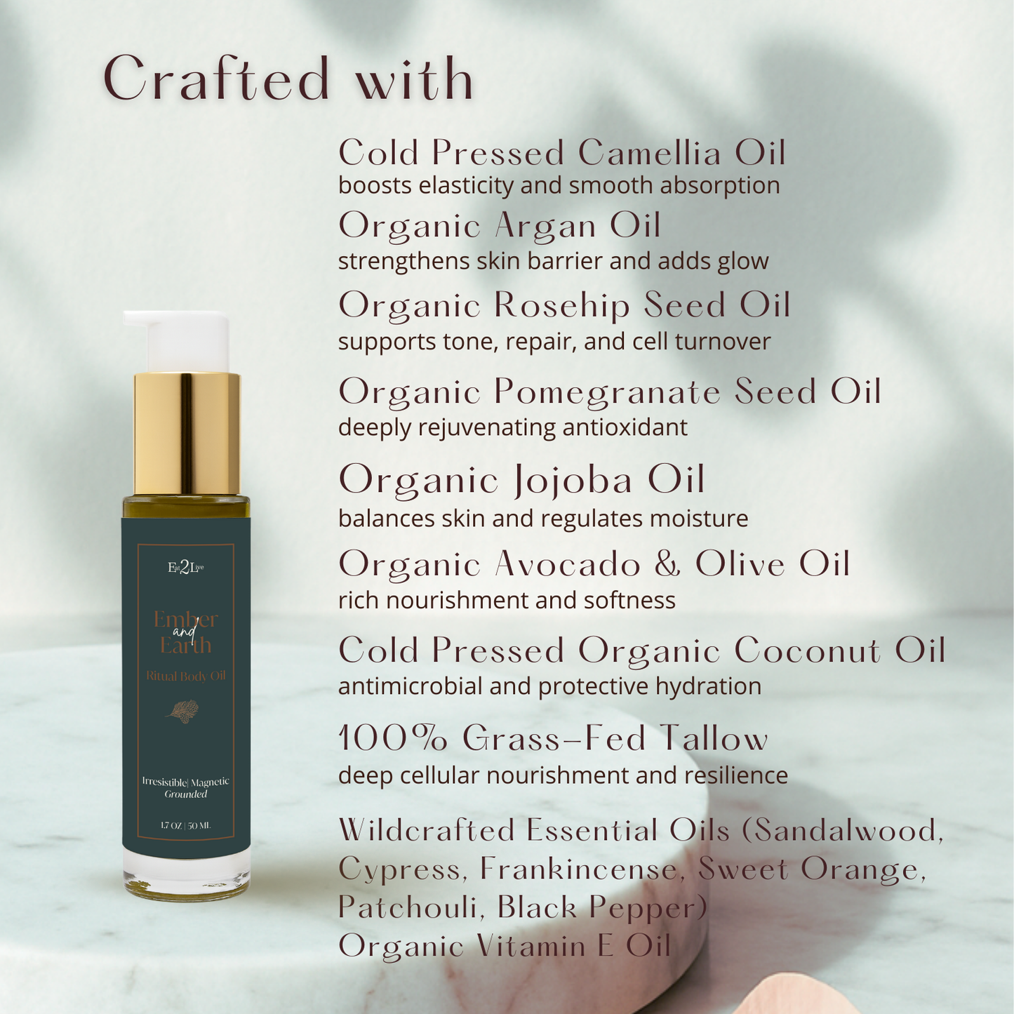 Ember & Earth Ritual Body Oil