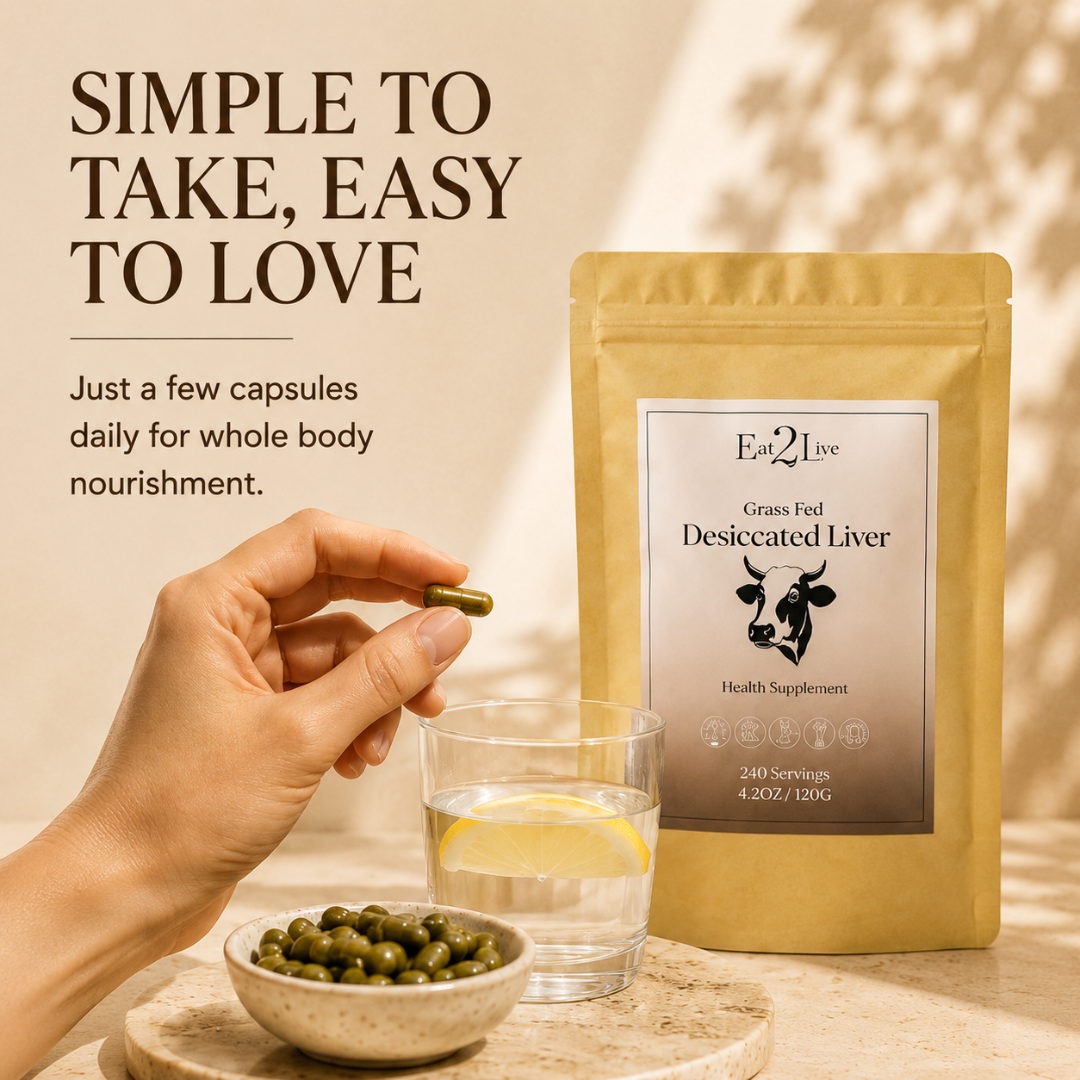 Grass-Fed Desiccated Liver