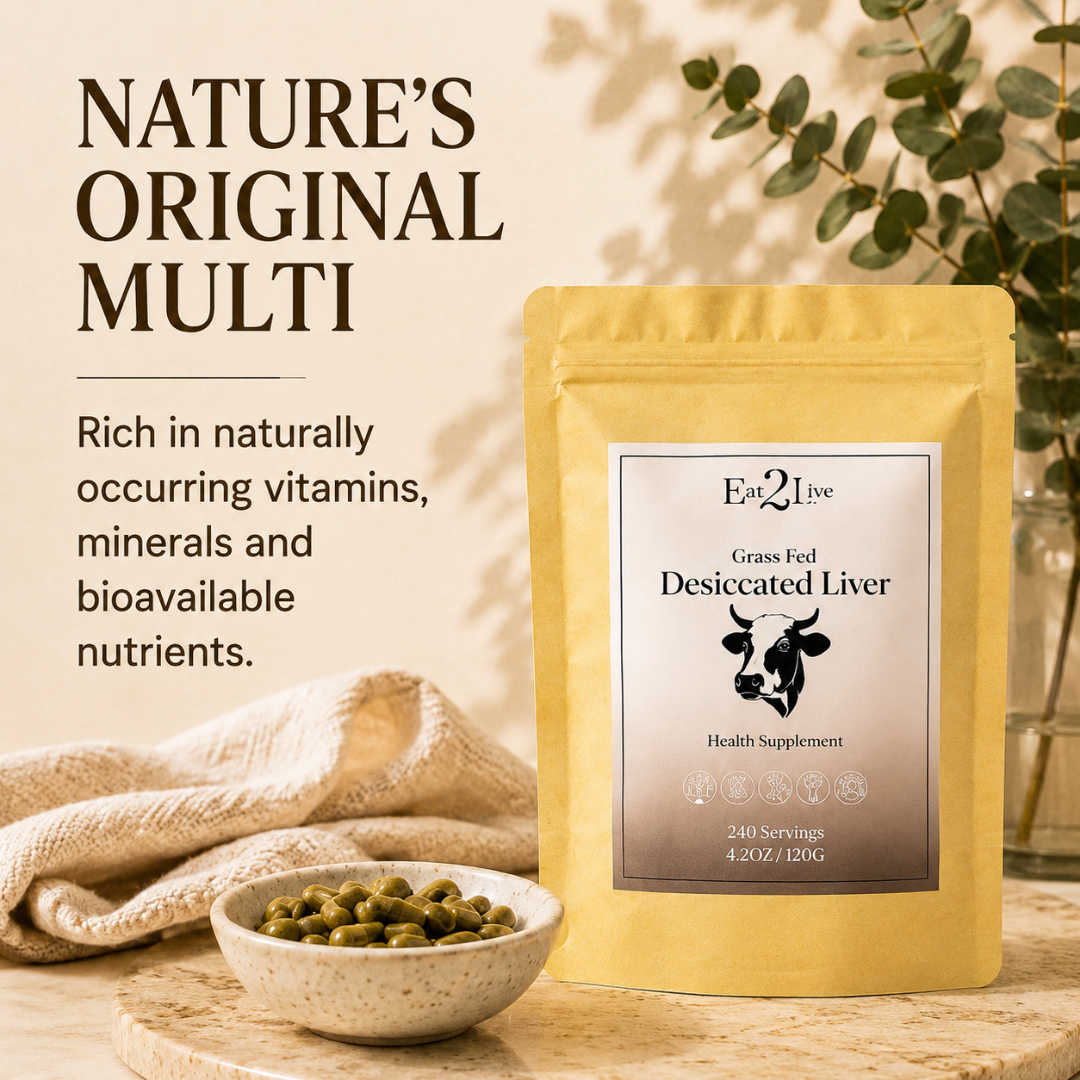 Grass-Fed Desiccated Liver