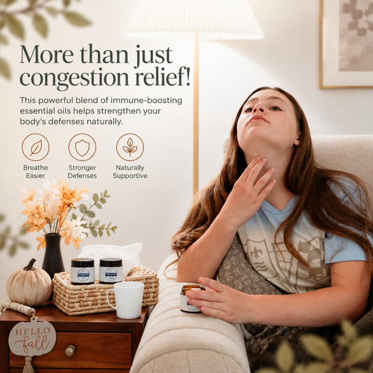 RespiraLux Decongestant Topical Tallow Balm - Family Set