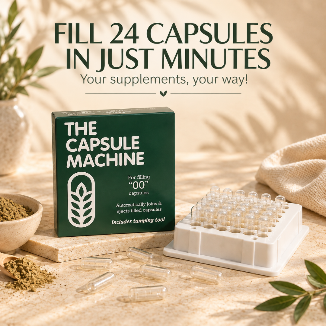 The Capsule Machine for Size "00" Capsules - Eat 2 Live