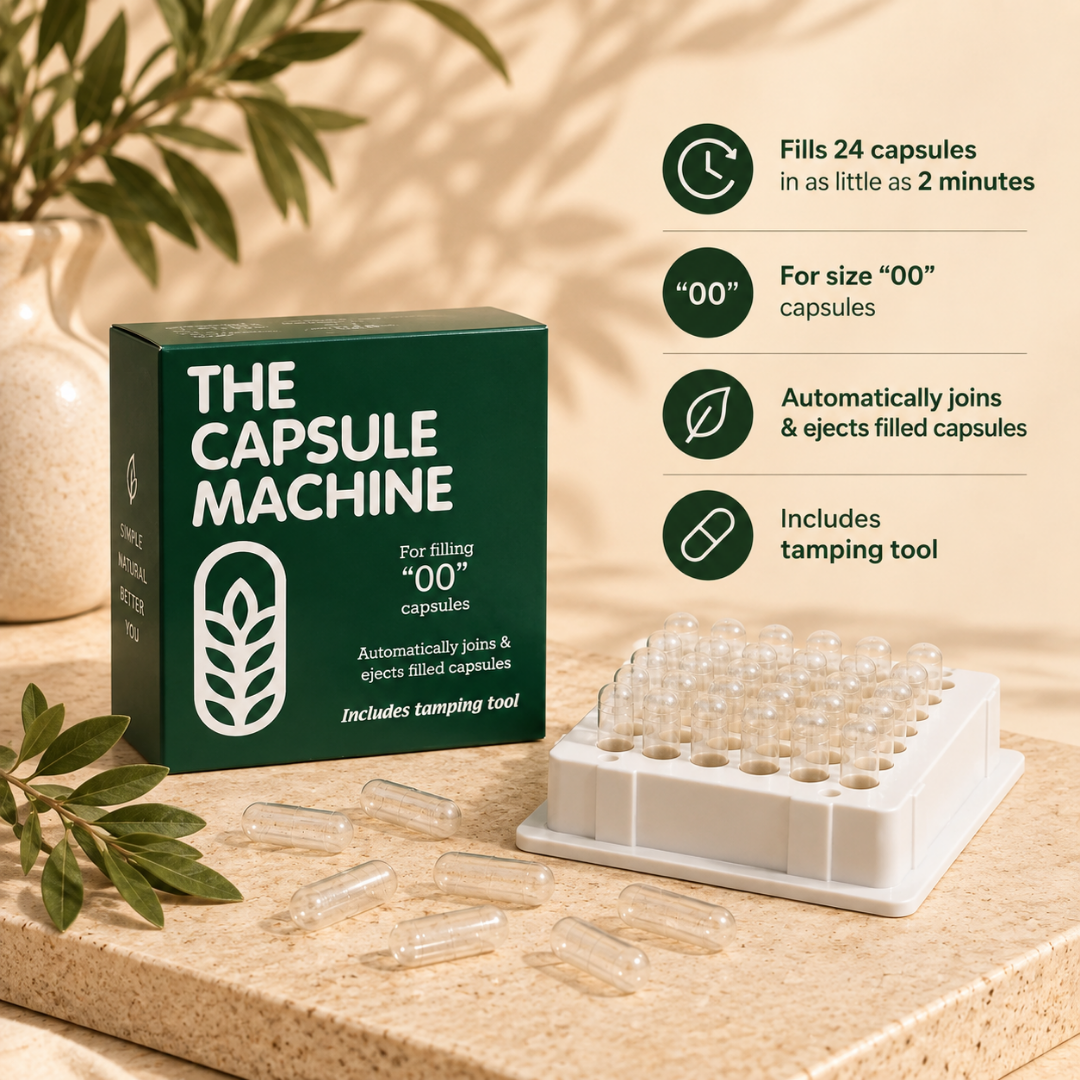 The Capsule Machine for Size "00" Capsules - Eat 2 Live