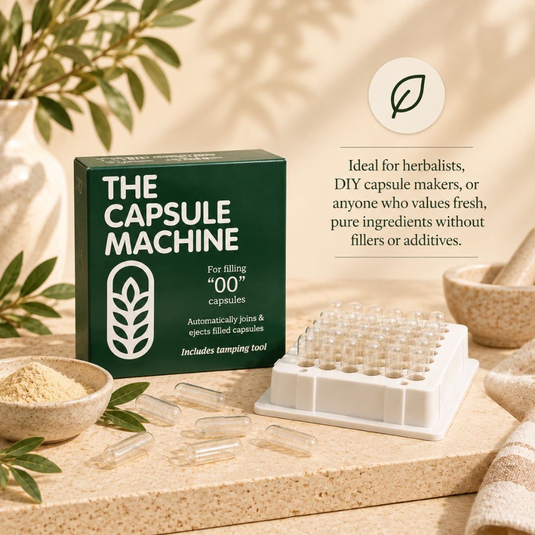 The Capsule Machine for Size "00" Capsules - Eat 2 Live