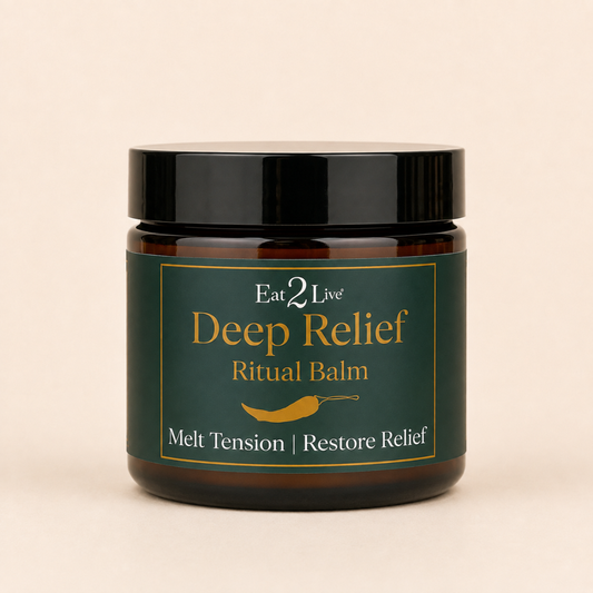 Deep Relief Muscle Balm - Eat 2 Live