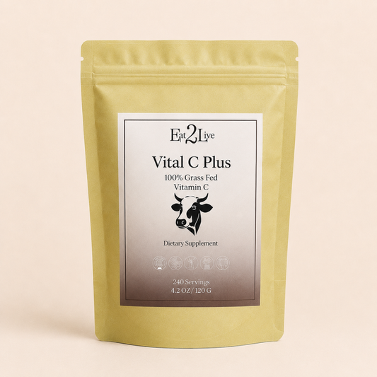 Grass-Fed Desiccated Liver - Eat 2 Live