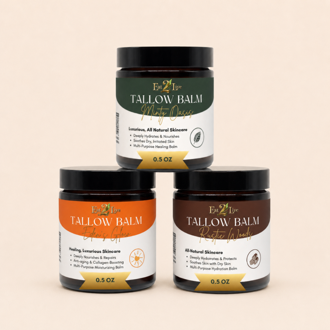 3-Piece Tallow Balm Sample Set - Founder's Choice