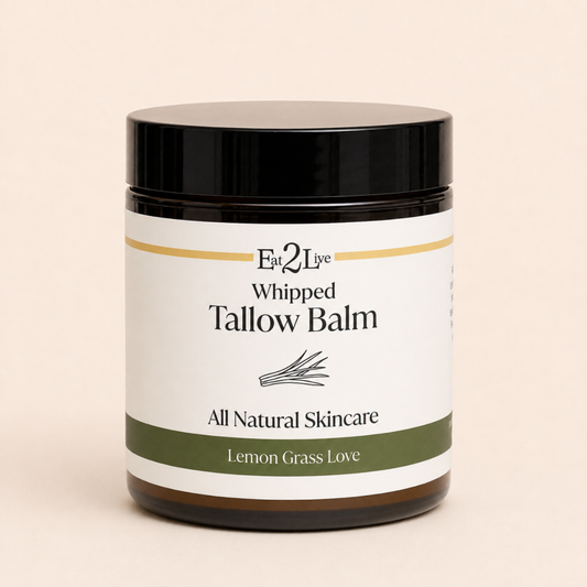 Lemon Grass Love Whipped Tallow Balm