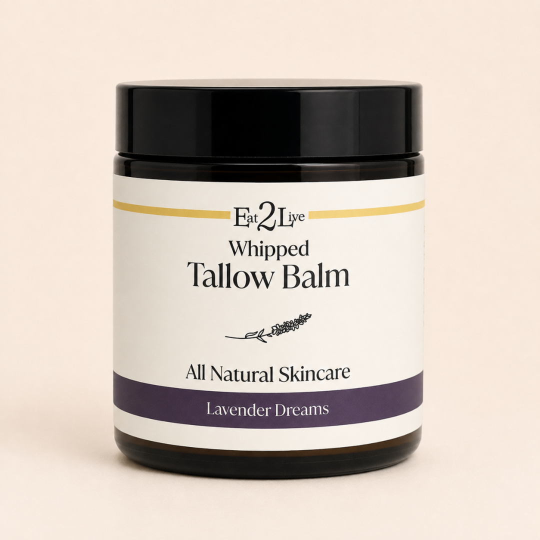 Lavender Dreams Whipped Tallow Balm - Eat 2 Live