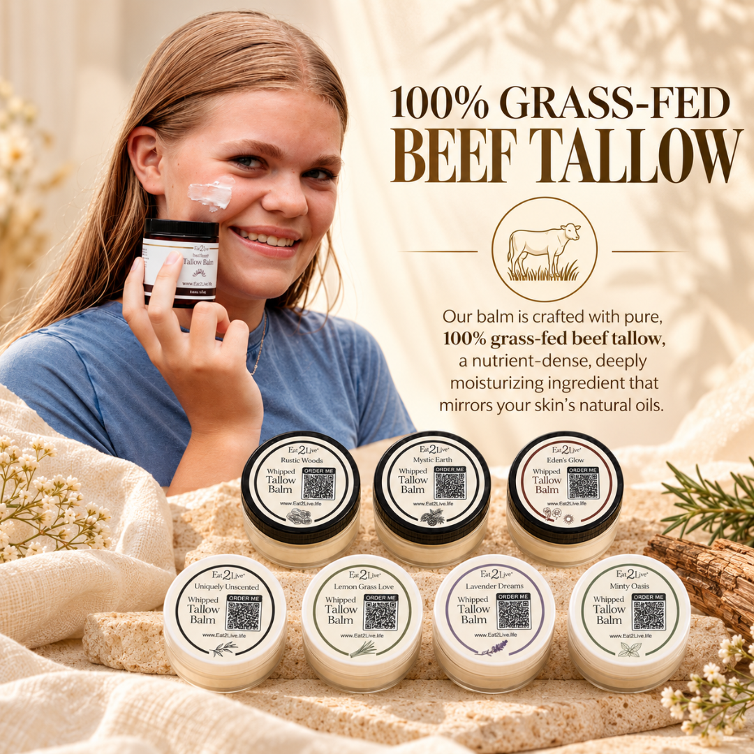 7-Piece Whipped Tallow Balm Complete Sample Set