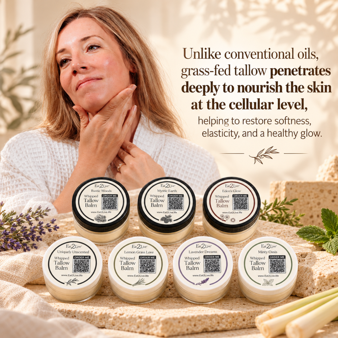 7-Piece Whipped Tallow Balm Complete Sample Set