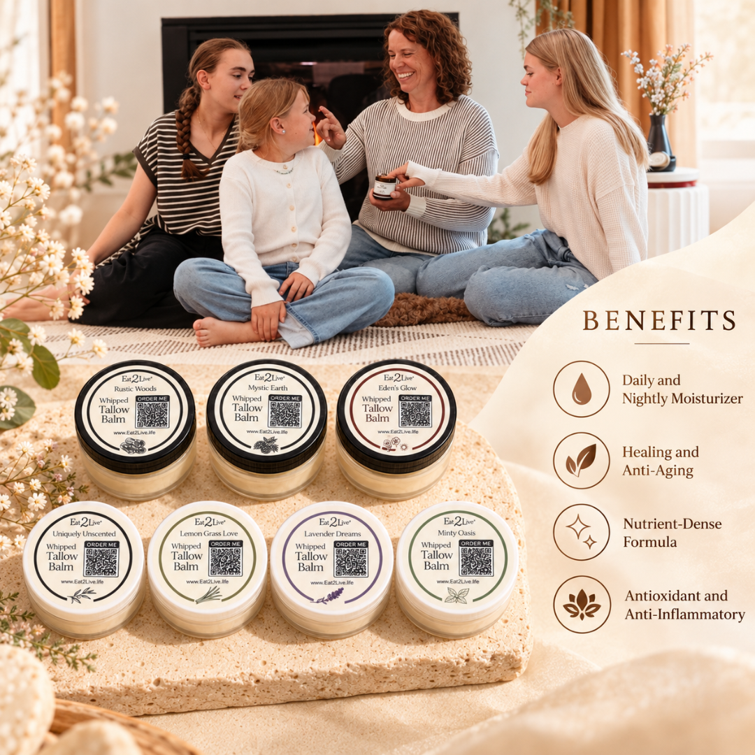 7-Piece Whipped Tallow Balm Complete Sample Set
