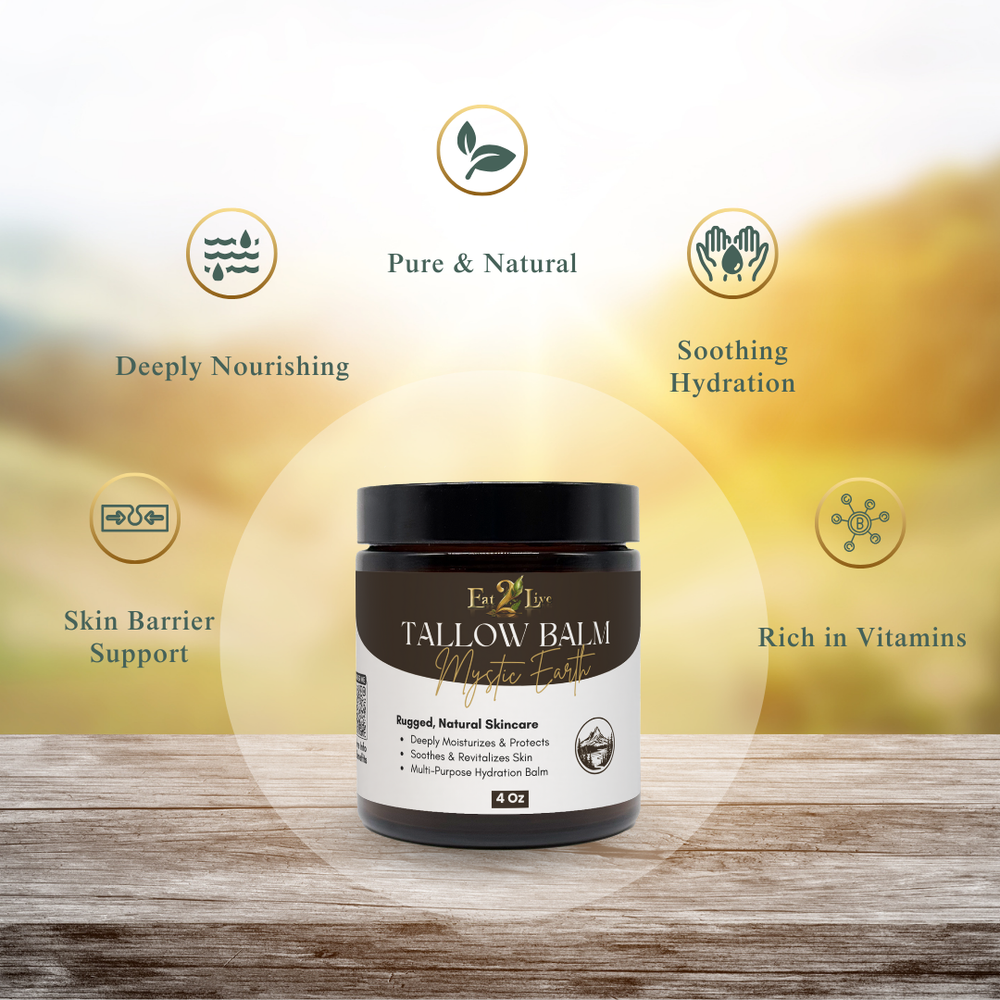 Mystic Earth Tallow Balm - Sample Size (0.5 oz)
