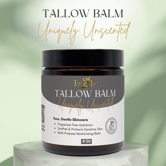 Uniquely Unscented Whipped Tallow Balm