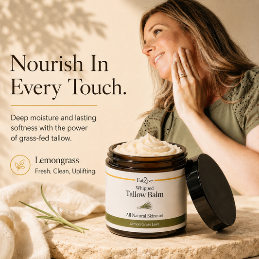 Lemon Grass Love Whipped Tallow Balm