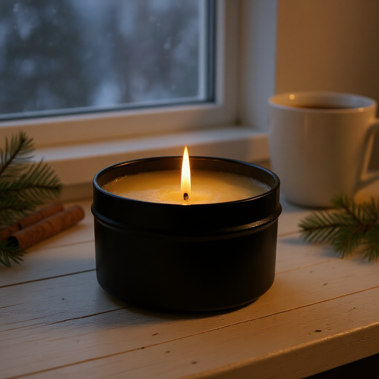 Winter Hearth — The Tallow Candle - Eat 2 Live