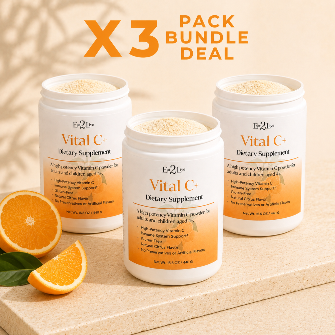 Vital C+ Immune Boost Trio – Bundle - Eat 2 Live