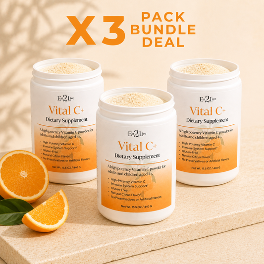Vital C+ Immune Boost Trio – Bundle - Eat 2 Live